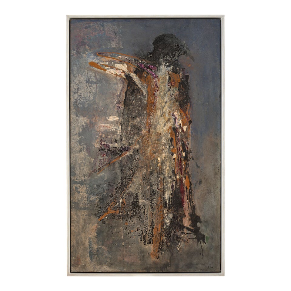 JUAN FRANCISCO ELSO (1956-1988) Untitled 55 3/4 x 33 in (141.5 x 83.8 cm) (Painted circa 1980) - 2