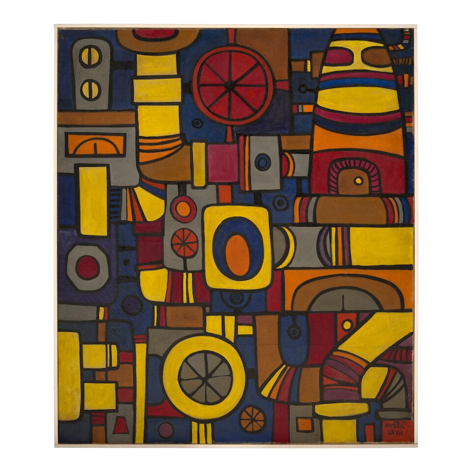 RENE ÁVILA (1926-1990) Untitled (from the series Maquinismo) 46 x 39 3/8 in (117 x 100 cm) ... - 2