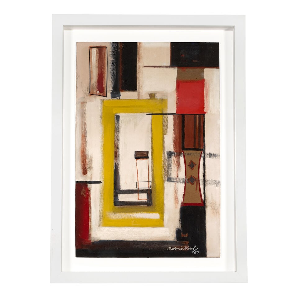 ANTONIO VIDAL (1928-2013) Untitled 30 x 20 in (76.2 x 50.6 cm) (Executed in 1953) - 2