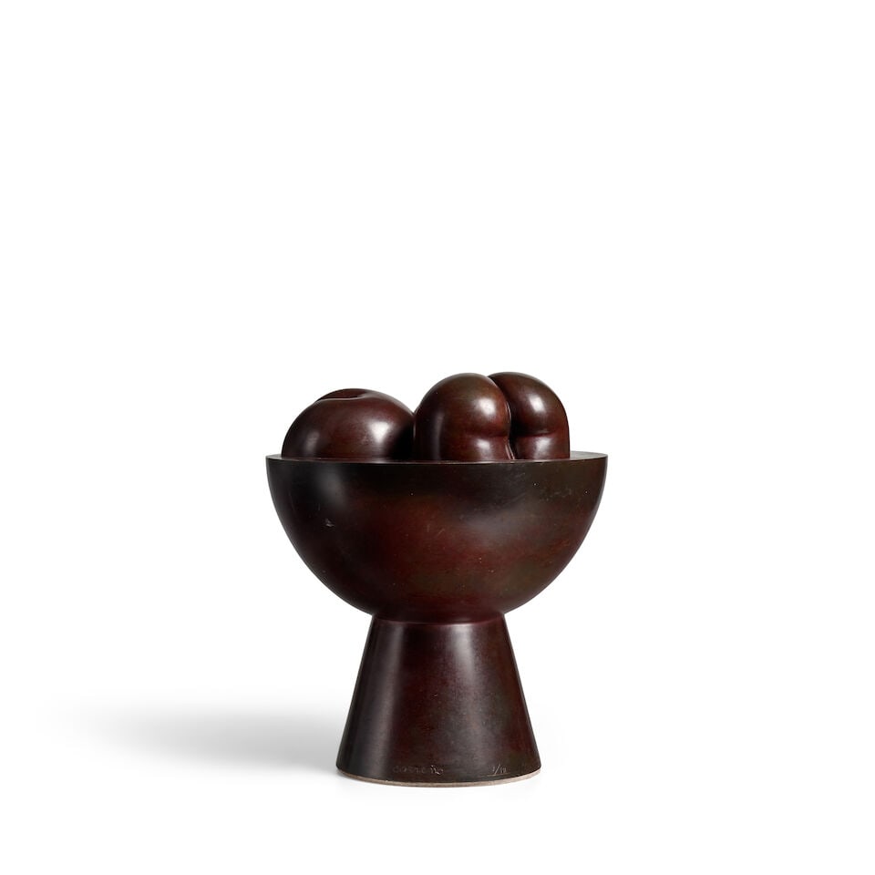 MARIO CARREÑO (1913-1999) Frutero 14 x 12 in (35.5 x 30.4 cm) (Conceived in 1974, this bron... - 2