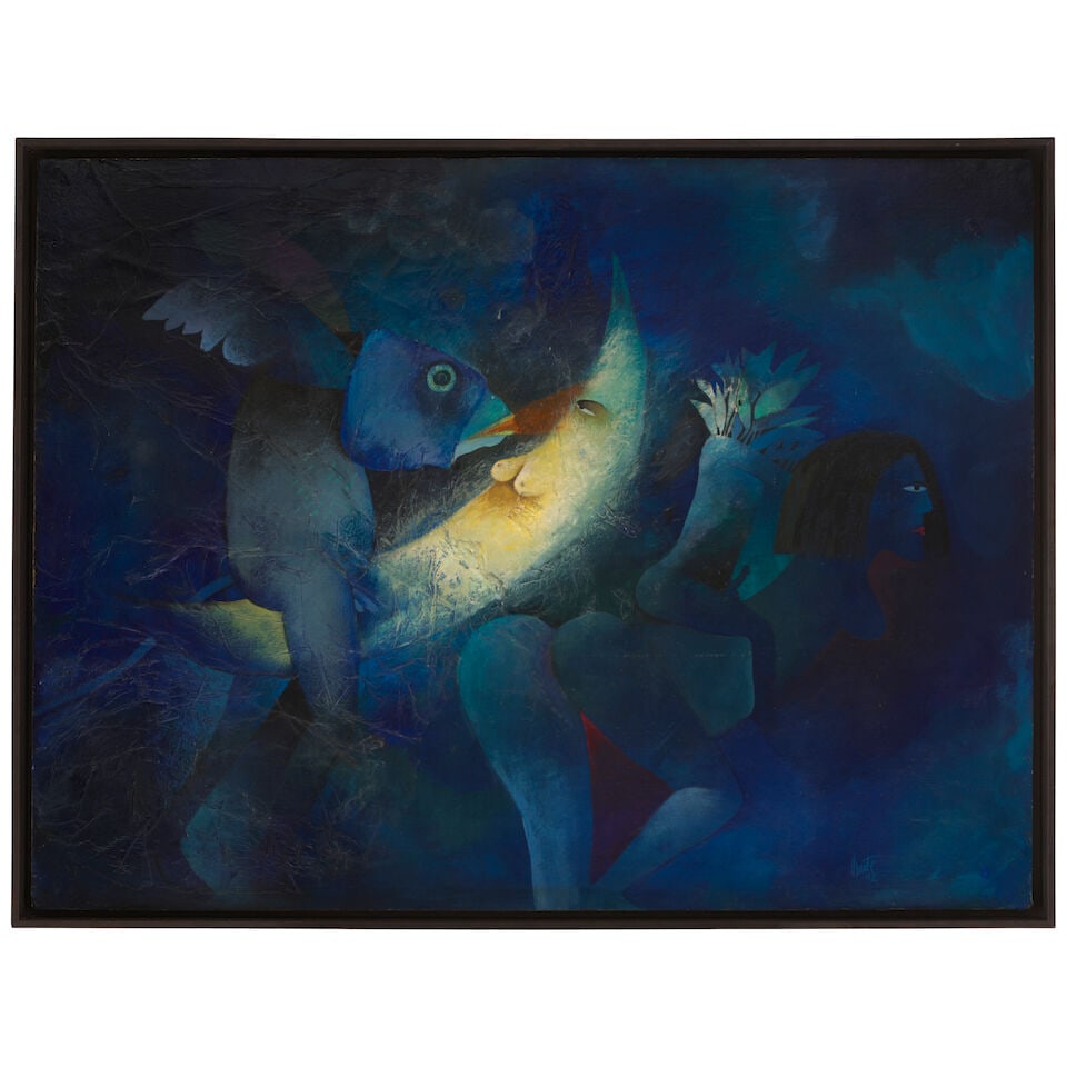 JUAN VINCENTE BONACHEA (1957-2012) Untitled 29 1/2 x 39 1/8 in (74.7 x 99.3 cm) (Painted in 1992) - 2