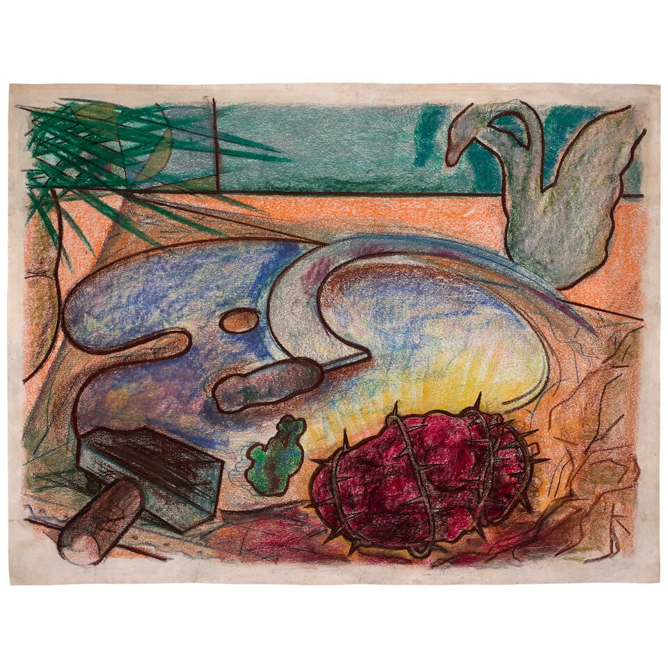 FLAVIO GARCIANDÍA (B. 1954) Untitled 27 x 35 in (68.5 x 89 cm) (Executed circa 1986) (1 of 1)