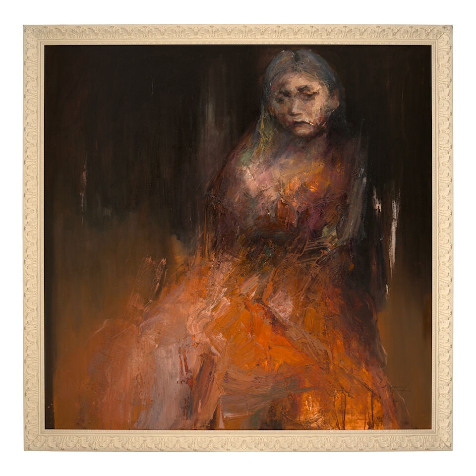 YASIEL ELIZAGARAY (B. 1987) Deseando Volver (from the series Ánimas) 47 x 47 1/4 in (119.5 ... - 2