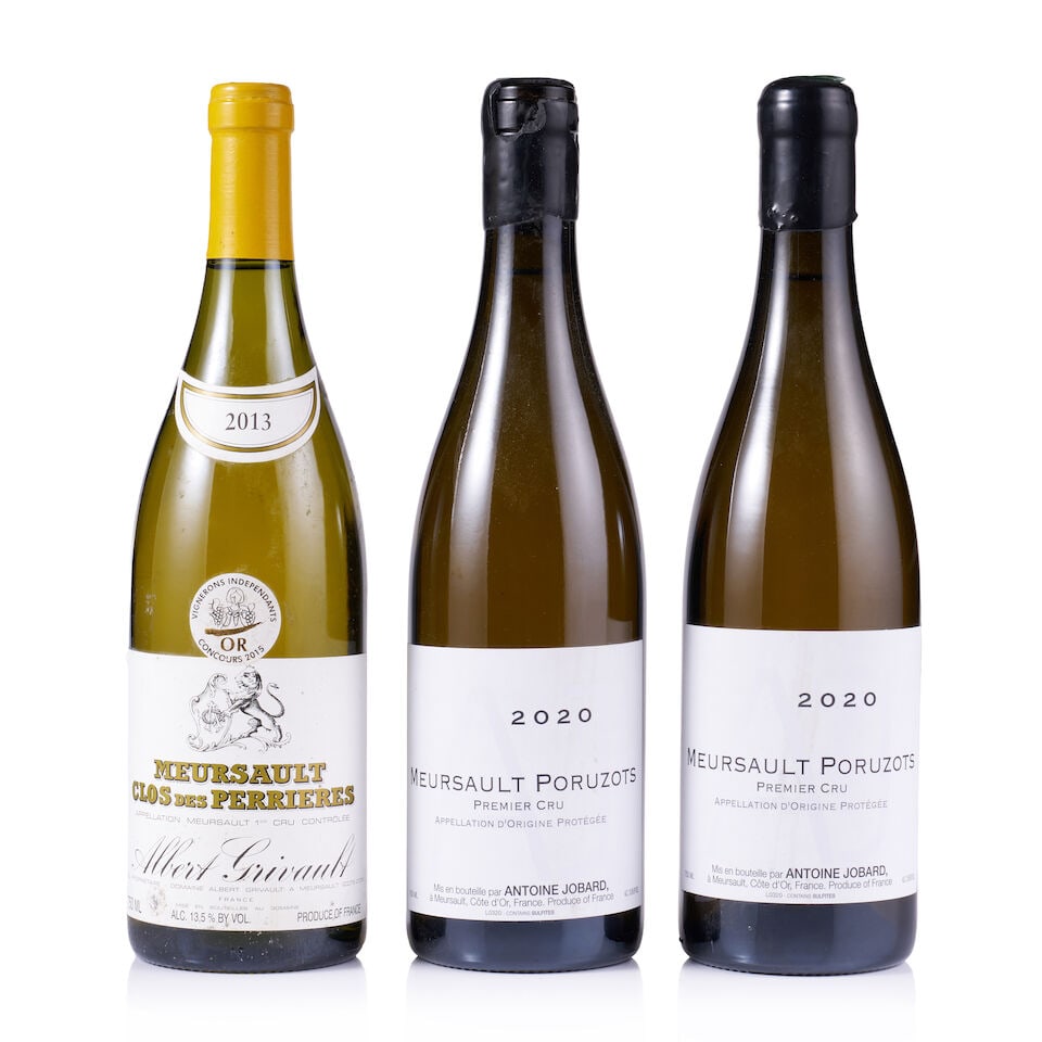 Mixed Lot of Meursault 1er Cru, 2013 & 2020 (3 x 750ml) (1 of 2)