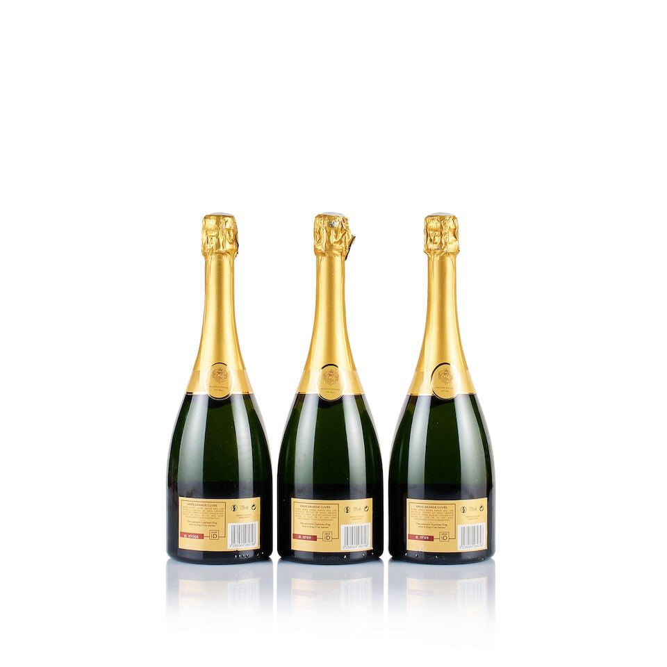 Champagne Krug, Grande Cuvée 166ème Edition (3 x 750ml) - 3