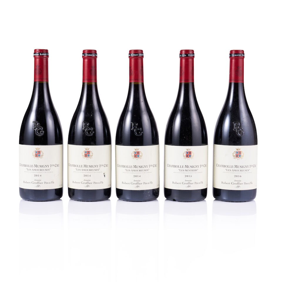 Mixed Lot of Robert Groffier Père & Fils, Chambolle-Musigny 1er Cru, 2014, 2015 & 2016 (5 x... (1 of 3)
