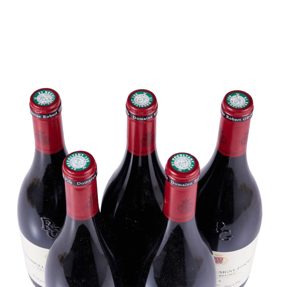 Mixed Lot of Robert Groffier Père & Fils, Chambolle-Musigny 1er Cru, 2014, 2015 & 2016 (5 x... - 2