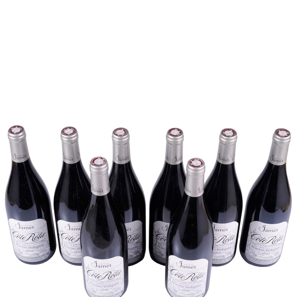 Mixed Lot of Jamet, Côte-Rotie, Frusctus Voluptas, 2016 & 2020 (8x 750ml) - 3