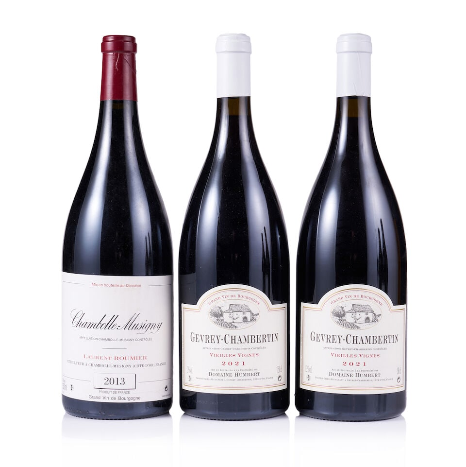 Mixed Lot of Côtes de Nuits, 2012, 2013 & 2021 (2 x 750ml & 3 x Magnum) - 3