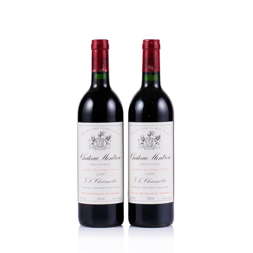 Château Montrose, Saint-Estèphe, Grand Cru Classé, 1990 (2 x 750ml) (1 of 2)