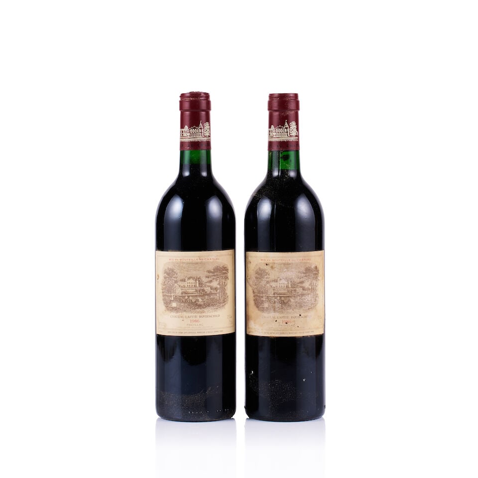 Château Lafite Rothschild, Pauillac, 1er Grand Cru Classé, 1986 (2 x 750ml) (1 of 2)
