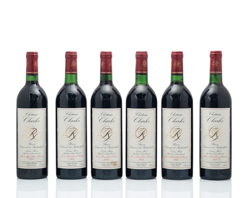 Château Clarke, Listrac-Médoc, 1983 (48 x 750ml) - 8