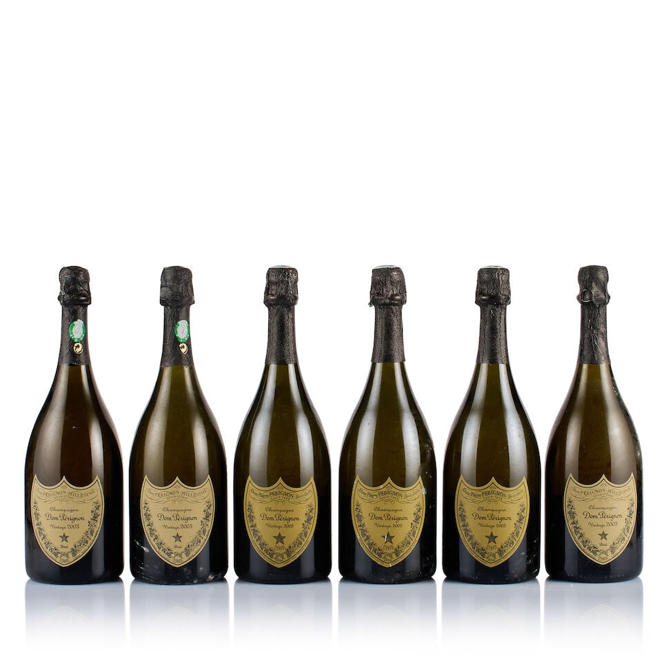 Champagne Dom Pérignon, 2003 (6 x 750ml) (1 of 3)