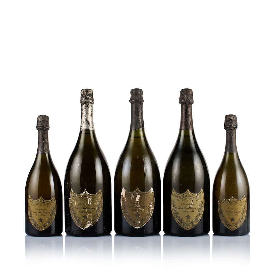 Champagne Dom Pérignon, 1988 (2 x 750ml & 3 x Magnum) (1 of 2)