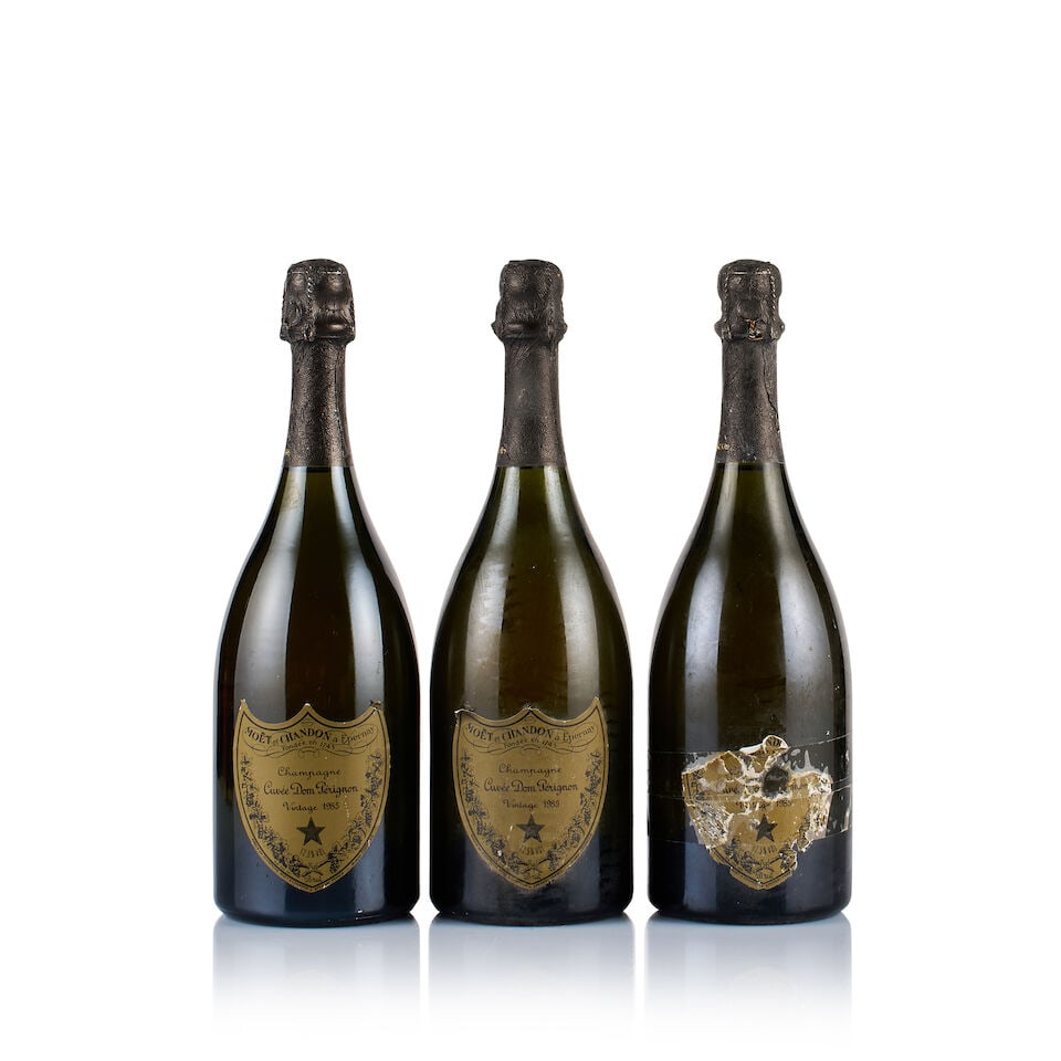 Champagne Dom Pérignon, 1985 (3 x 750ml) (1 of 2)