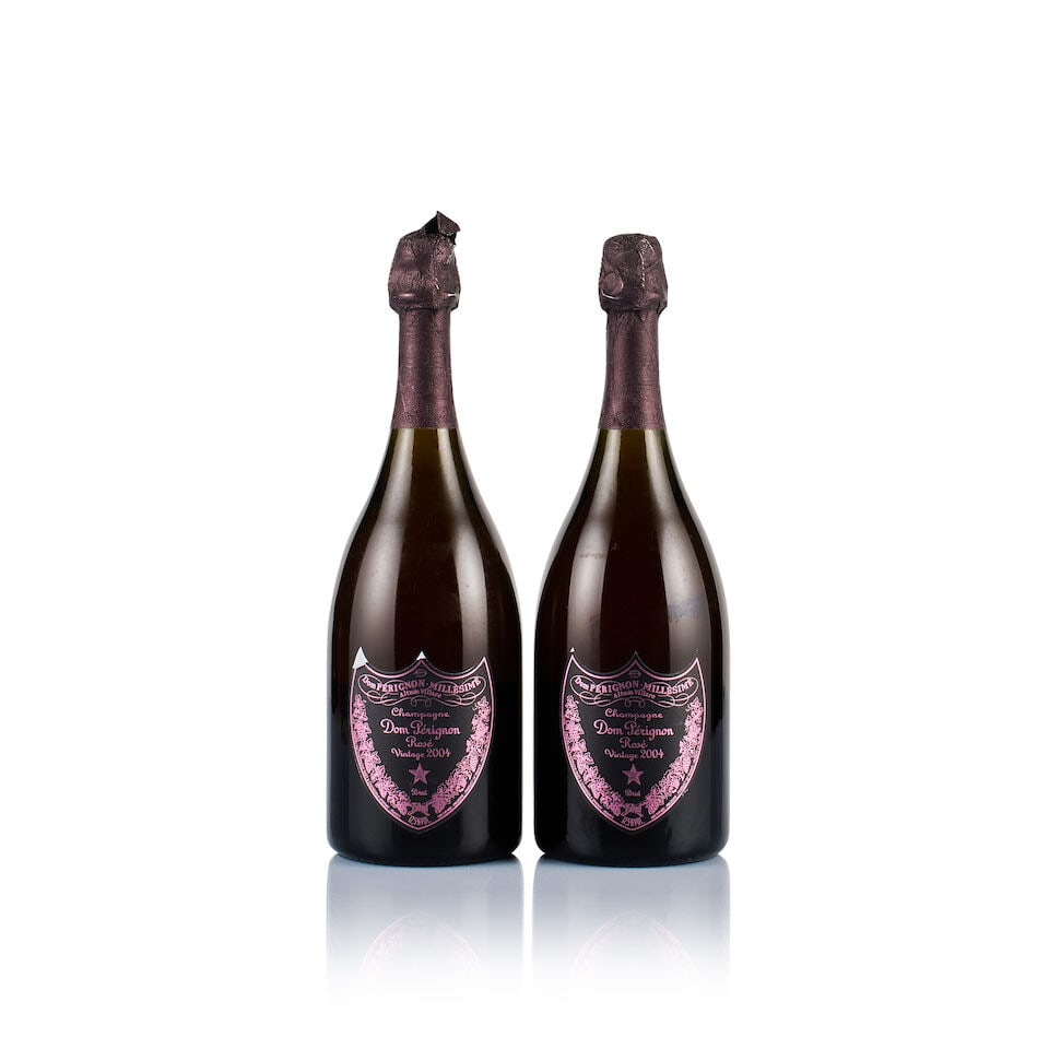 Champagne Dom Pérignon, Rosé, 2004 (2 x 750ml) (1 of 3)