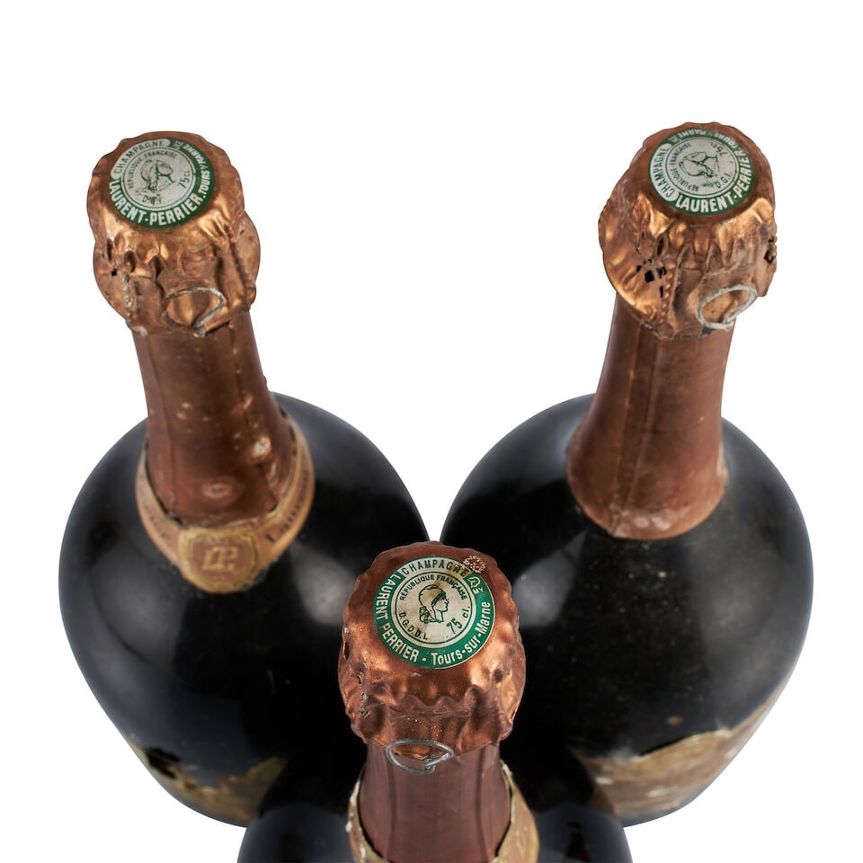 Champagne Laurent Perrier, Alexandra Brut Rosé, 1982 (3 x 750ml) - 2