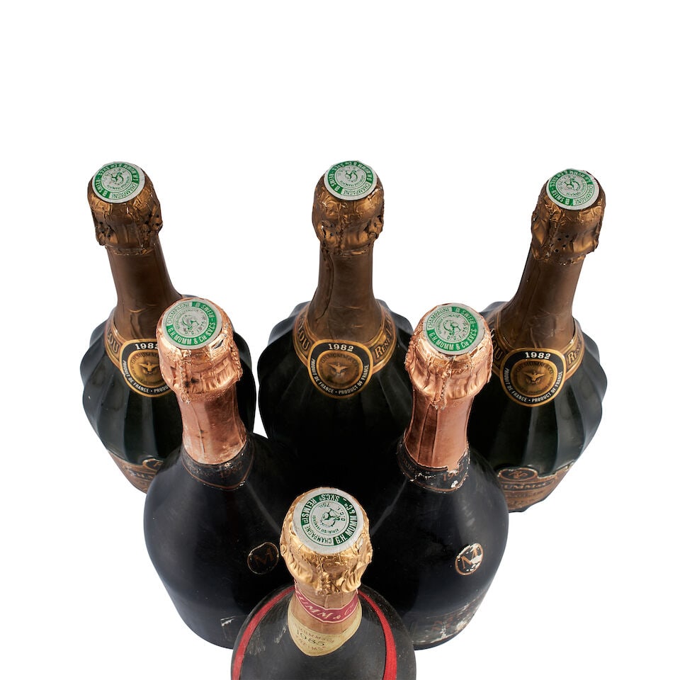 Mixed Lot of Champagne Mumm, 1982 & 1985 (6 x 750ml) - 2