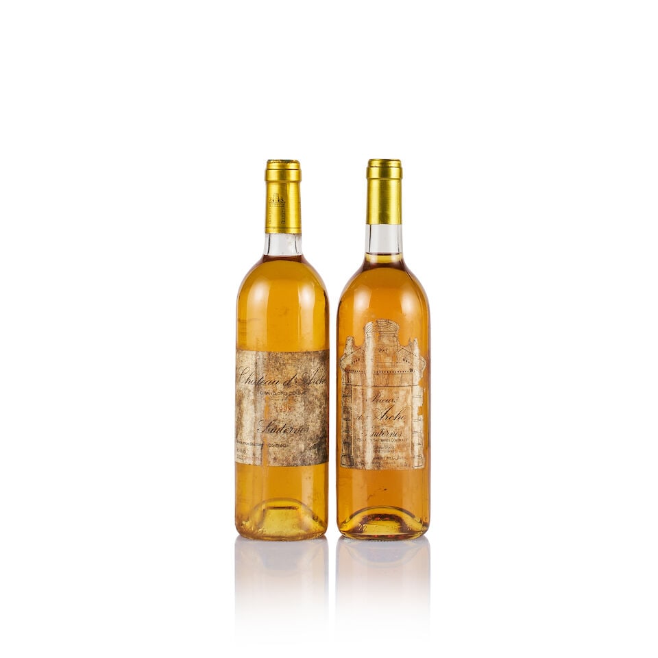 Mixed Lot of Château d'Arche, Sauternes, 1998 (2 x 750ml) (1 of 2)