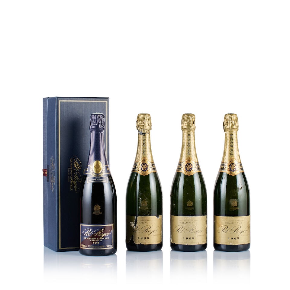 Mixed Lot of Champagne Pol Roger, 1998 (4 x 750ml) (1 of 4)