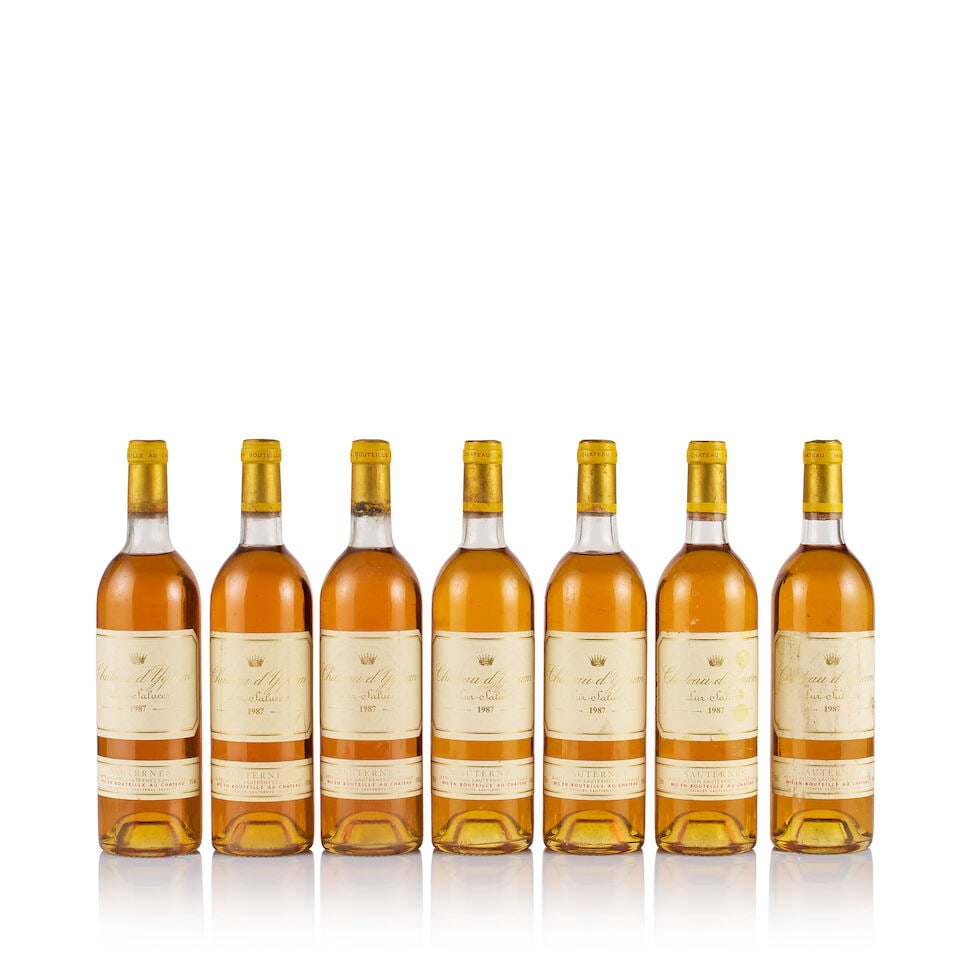 Château d'Yquem, Sauternes, 1er Cru Supérieur, 1987 (7 x 750ml) (1 of 2)