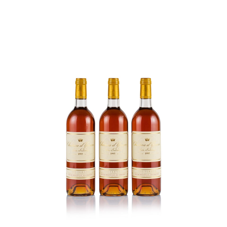 Château d'Yquem, Sauternes, 1er Cru Supérieur, 1995 (3 x 750ml) - 3