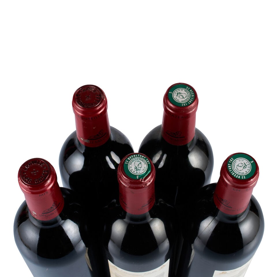 Château Léoville Las Cases, Saint-Julien, Grand Cru Classé, 2001 & 2003 (5 x 750ml) - 2