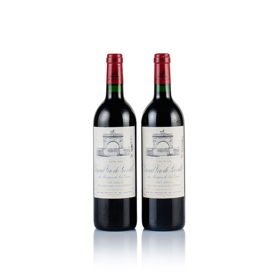 Château Léoville Las Cases, Saint-Julien, Grand Cru Classé, 1994 (2 x 750ml) (1 of 2)