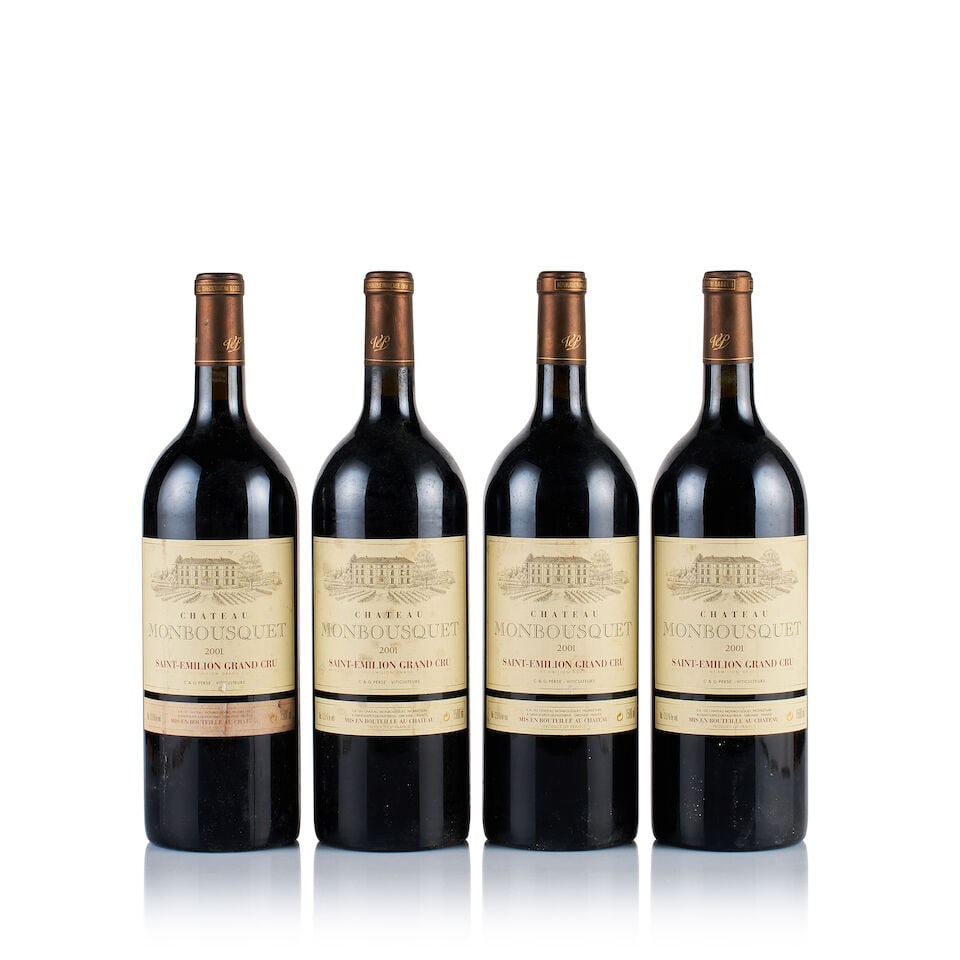 Château Monbousquet, Saint-Emilion, Grand Cru, 2001 (4 x Magnum) (1 of 2)