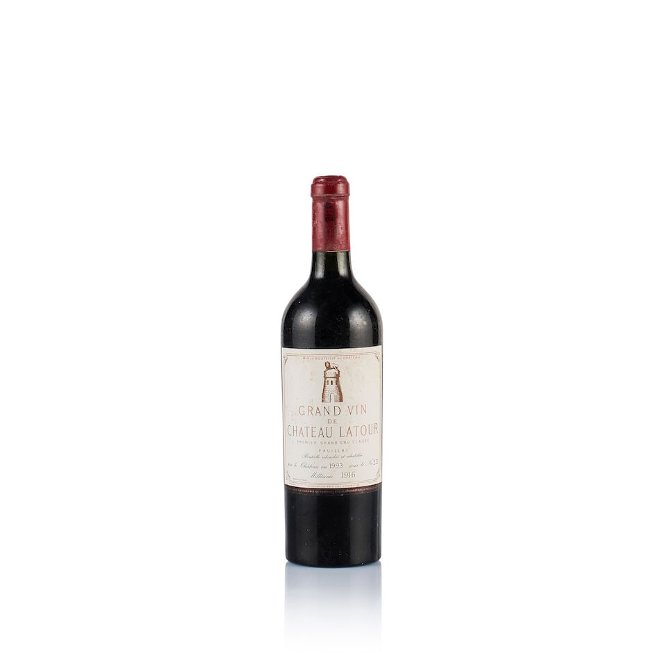 Château Latour, Pauillac, 1er Grand Cru Classé, 1916 (1 x 750ml) (1 of 2)