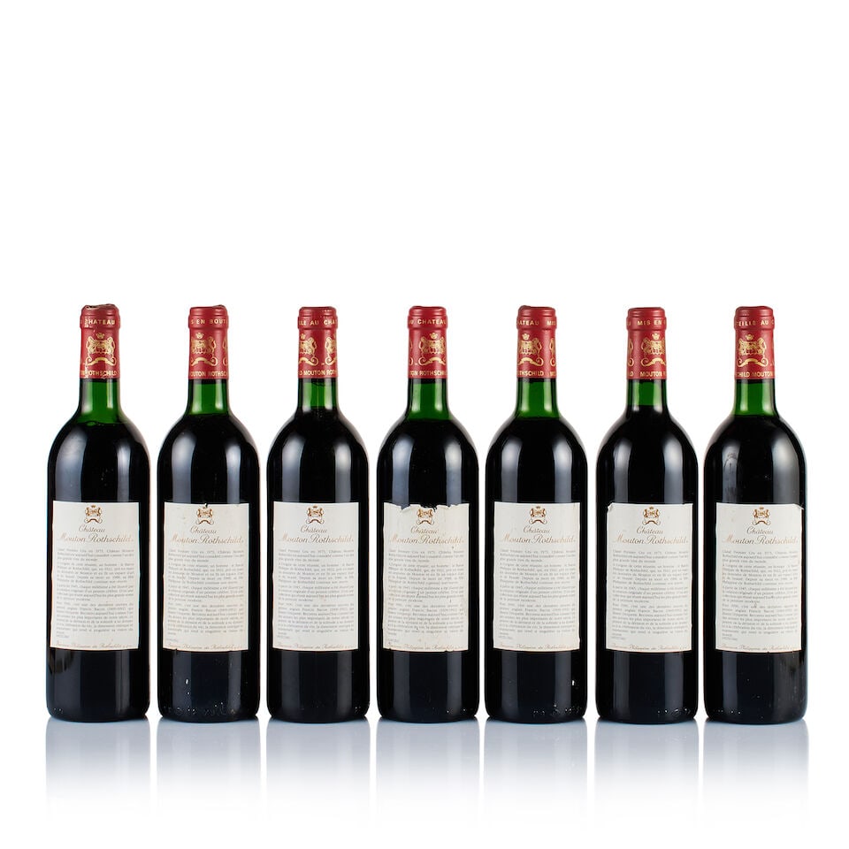 Château Mouton Rothschild, Pauillac, 1er Grand Cru Classé, 1990 (7 x 750ml) - 3