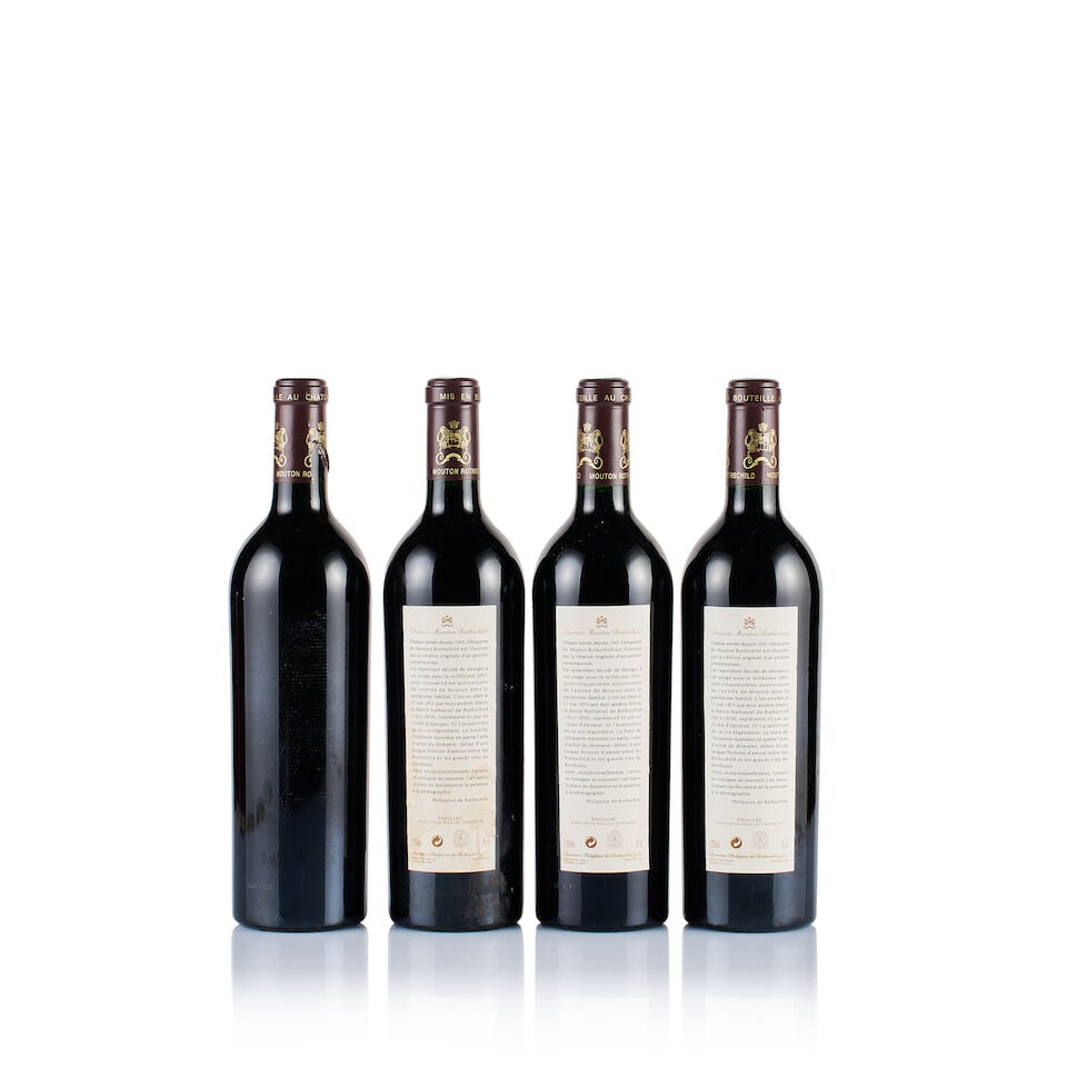 Château Mouton Rothschild, Pauillac, 1er Grand Cru Classé, 2003 (4 x 750ml) - 3