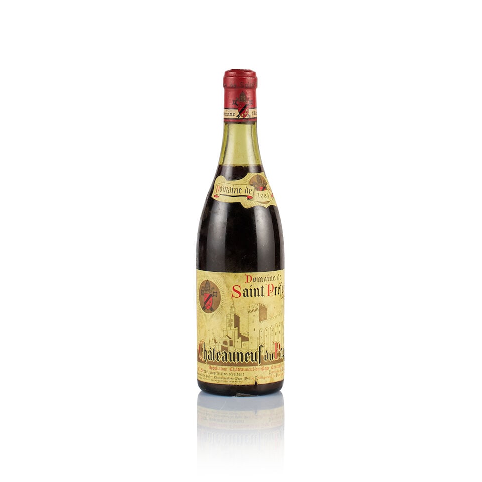 Domaine de Saint Préfert, Châteauneuf-du-Pape, 1964 (1 x 750ml) - 2