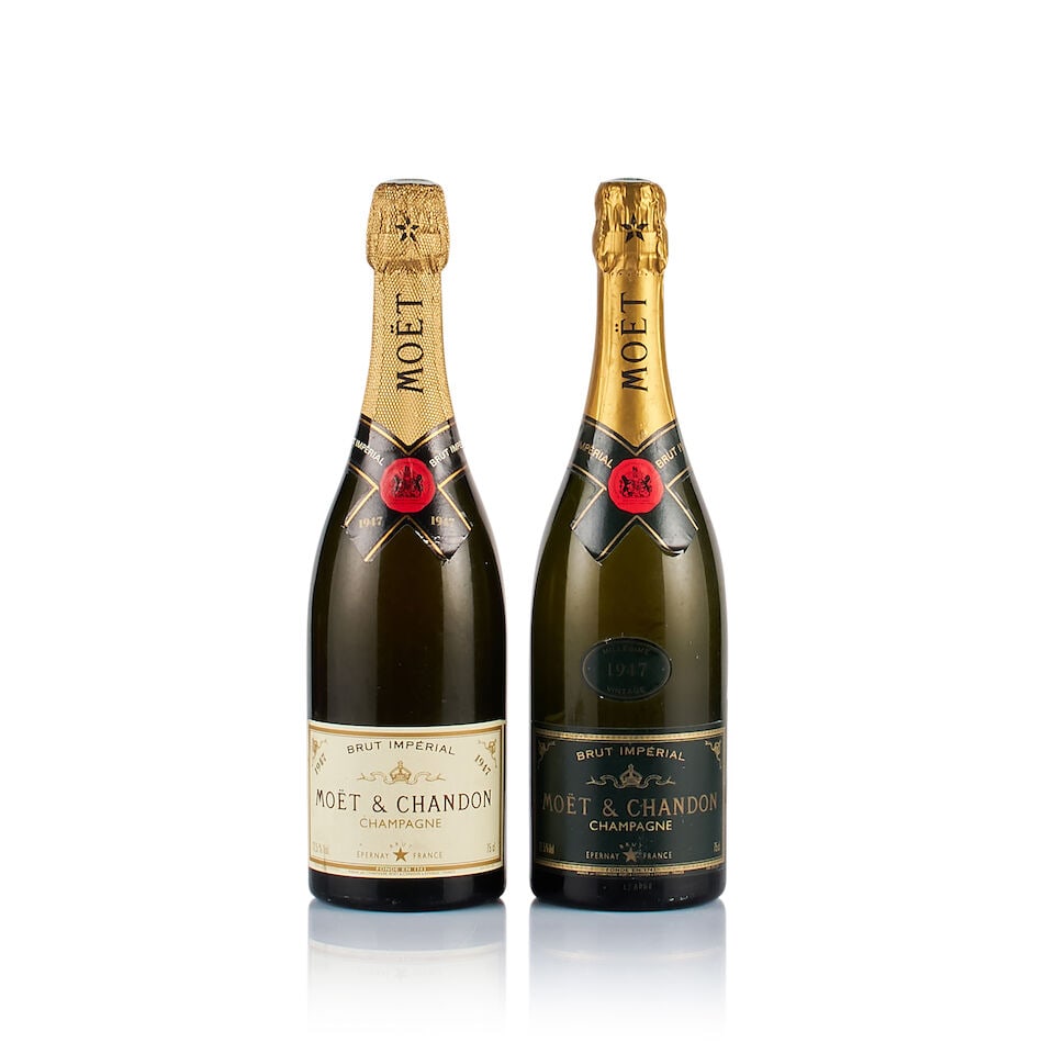 Champagne Moët & Chandon, Millésime Blanc, 1947 (2 x 750ml) - 4