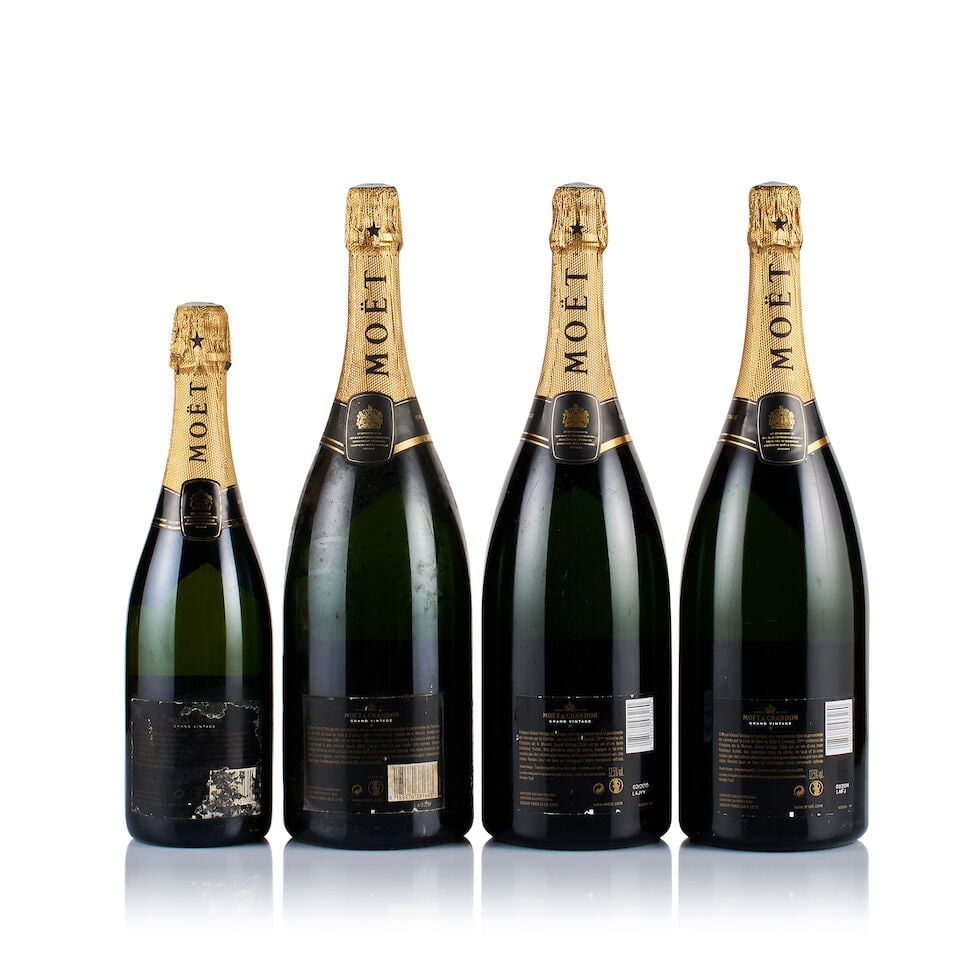 Champagne Moët & Chandon, Grand Vintage, 2003 & 2006 (1x 750ml & 3 x Magnum) - 3