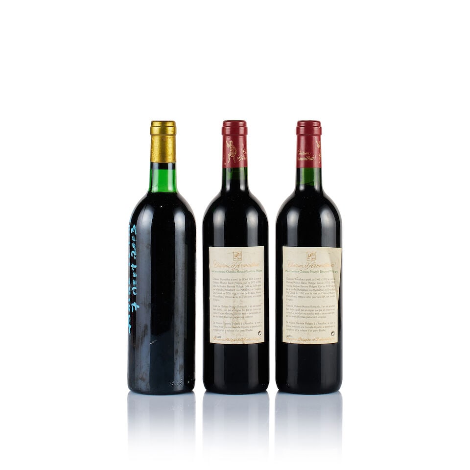 Mixed Lot of Pauillac, Grands Crus Classés, 1980 & 1999 (3 x 750ml) - 3