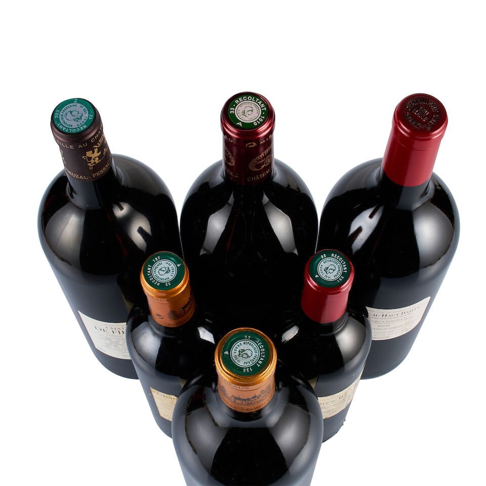 Mixed Lot of Pessac-Léognan, Grands Crus Classés, 2004, 2005 & 2006 - 2
