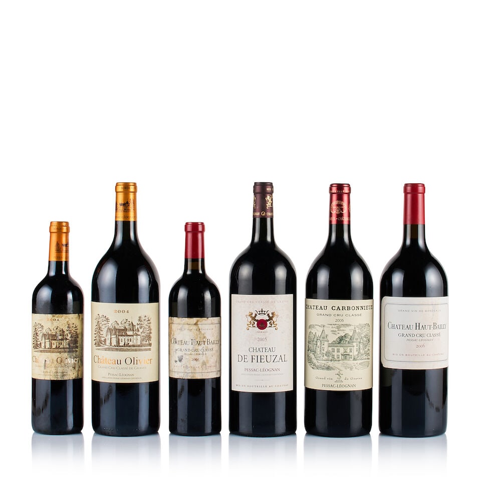 Mixed Lot of Pessac-Léognan, Grands Crus Classés, 2004, 2005 & 2006 - 4