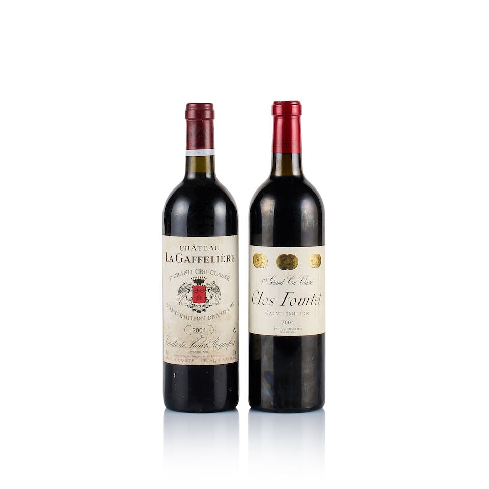 Mixed Lot of Saint-Emilion, Grand Cru Classé, 2004 (2 x 750ml) (1 of 3)