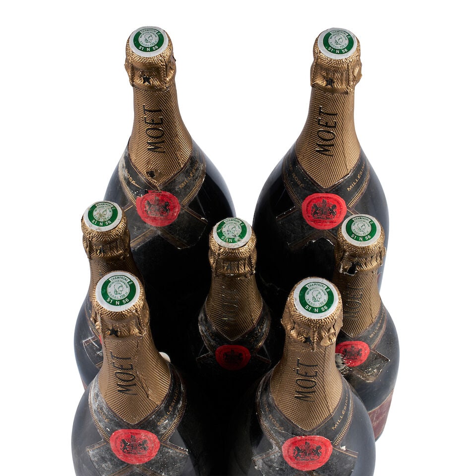 Champagne Moët & Chandon, Rosé, 1996 (3 x 750ml & 4 x Magnum) - 4