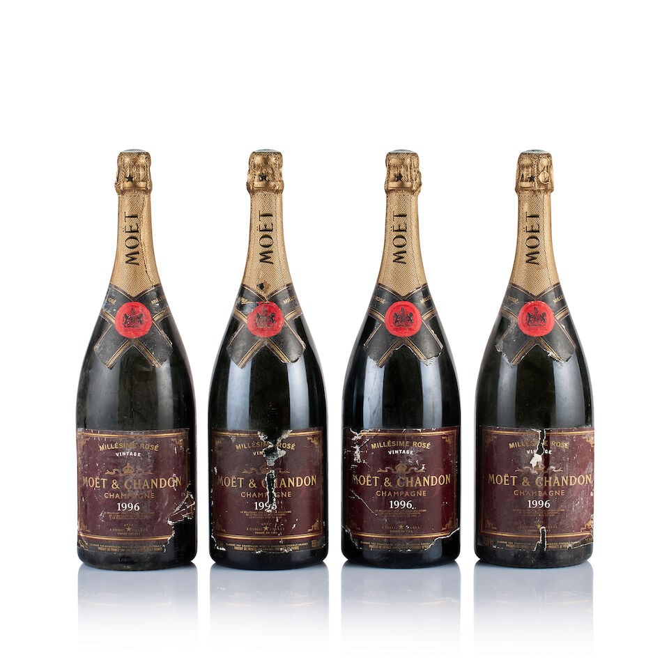 Champagne Moët & Chandon, Rosé, 1996 (3 x 750ml & 4 x Magnum) - 5