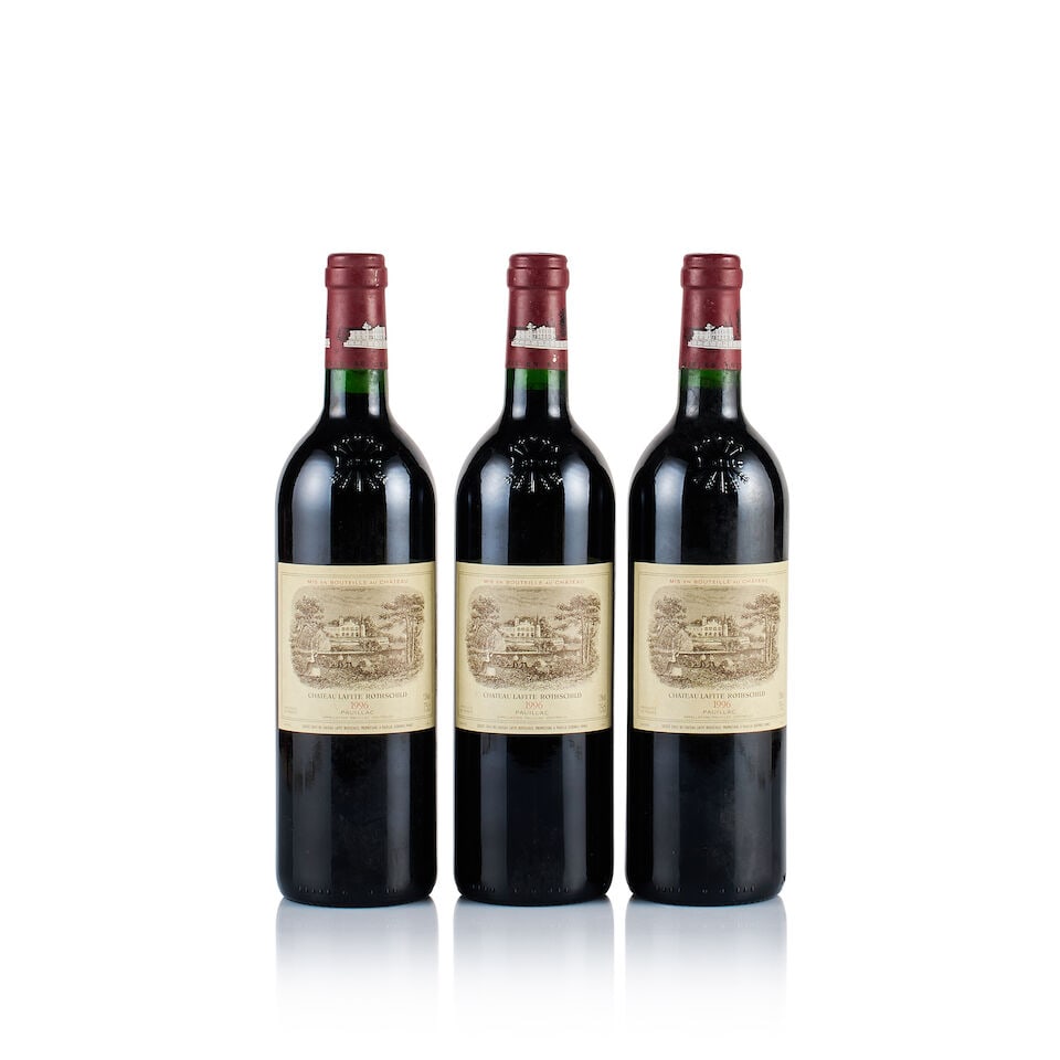 Château Lafite Rothschild, Pauillac, 1er Grand Cru Classé, 1996 (3 x 750ml) (1 of 2)