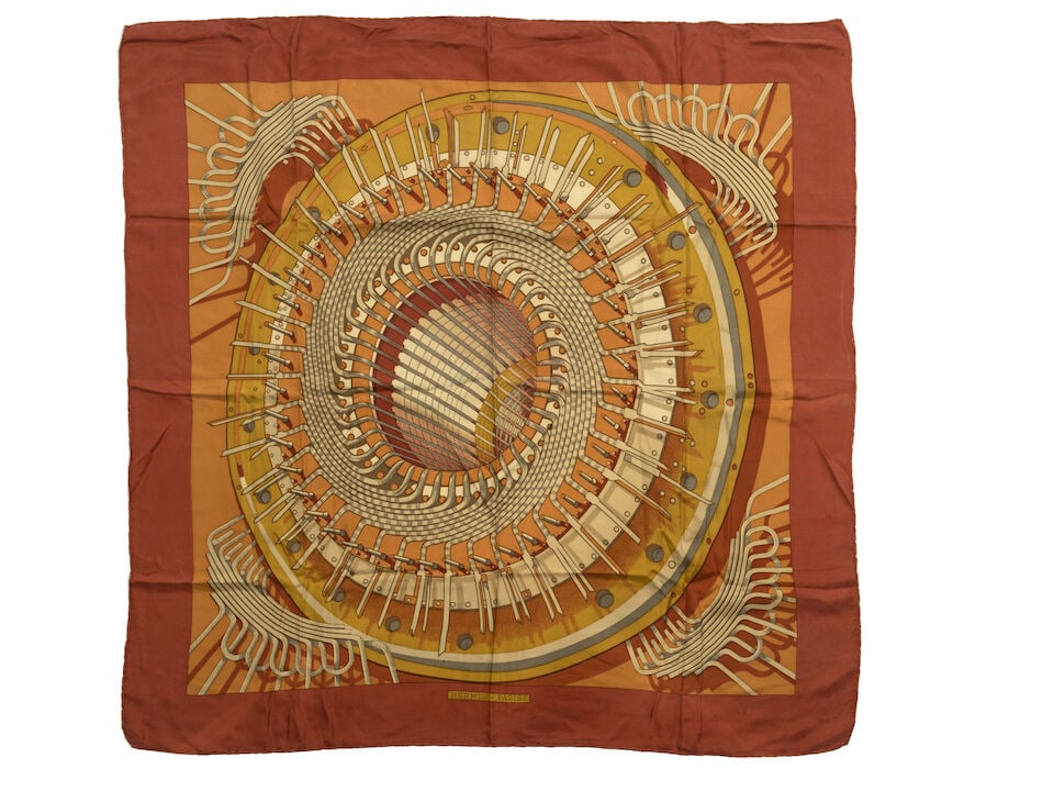 Hermès Paris, édité en 1971, réédité en 2004. Carré 'Alternat... (1 of 1)