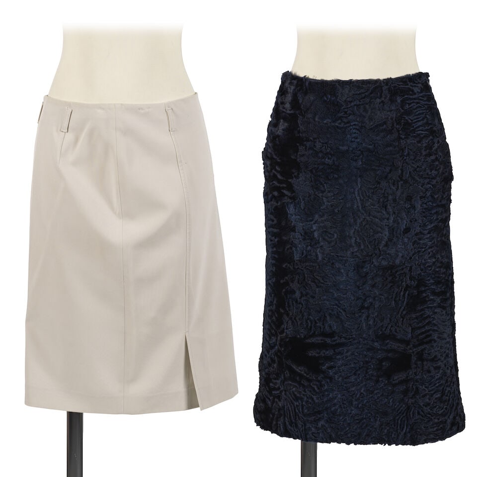 Prada Milano. 3 jupes. Prada Milano. 3 skirts. (1 of 4)