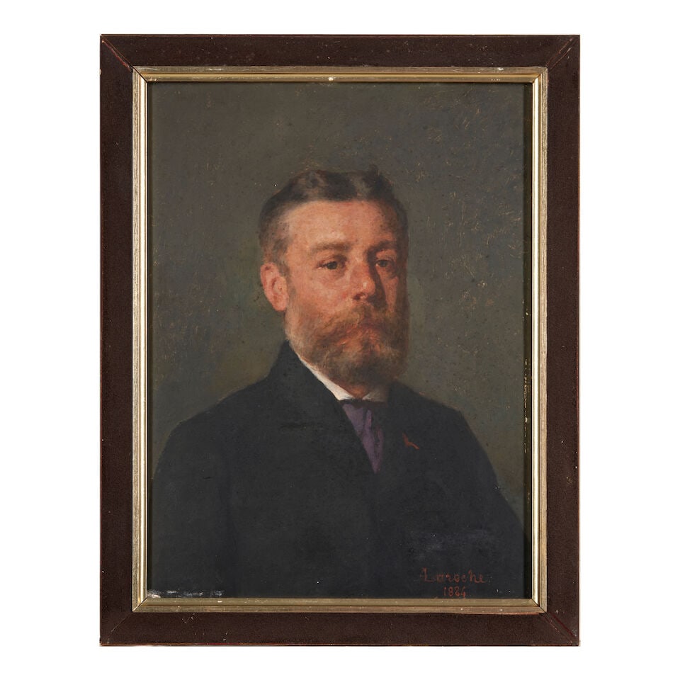 Armand LaRoche (French, 1826-1903) Portrait of a Man, possibly Louis-Frédéric Schü... (1 of 4)