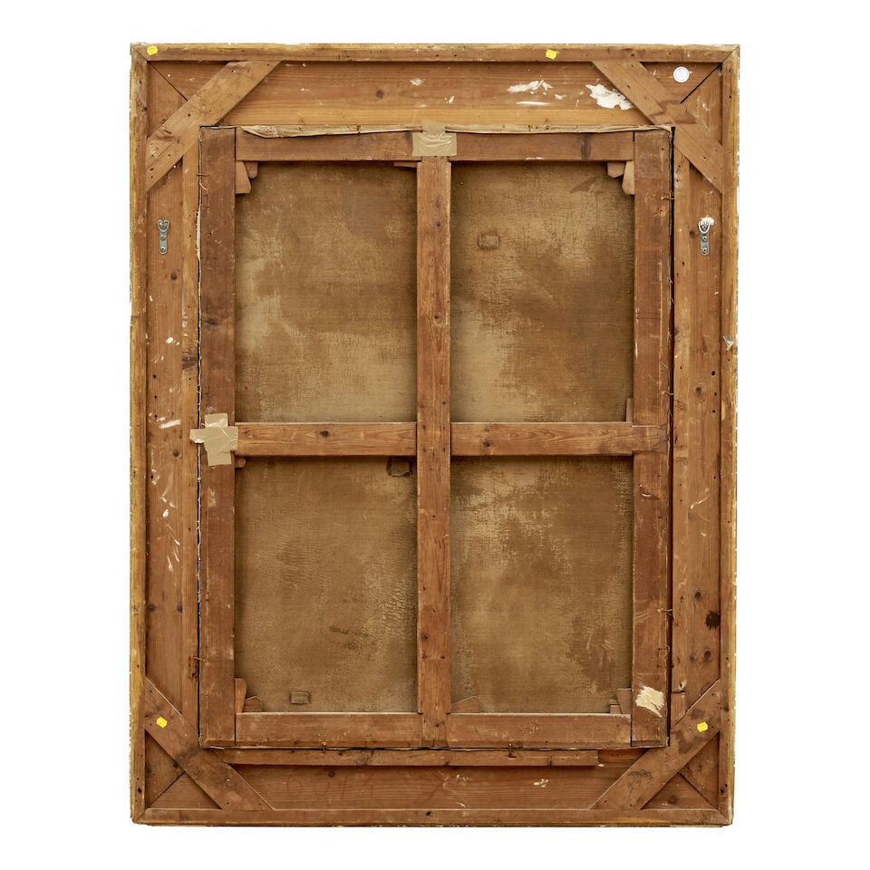 Armand LaRoche (French, 1826-1903) Portrait of a Man in a Suit (framed 165.0 x 129.0 x 11.5 cm (... - 2