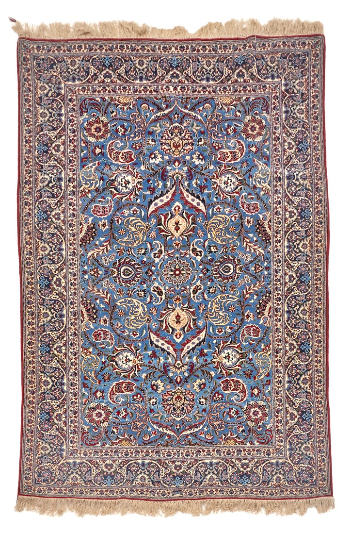 Isphahan Carpet 4 ft. 8 in. x 7 ft. 7 in. (1 of 3)