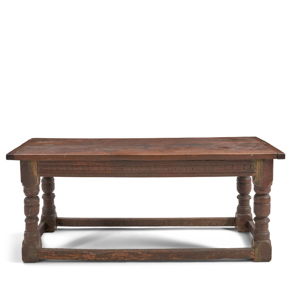 Oak Refectory Table, England, 18th century, (1 of 2)