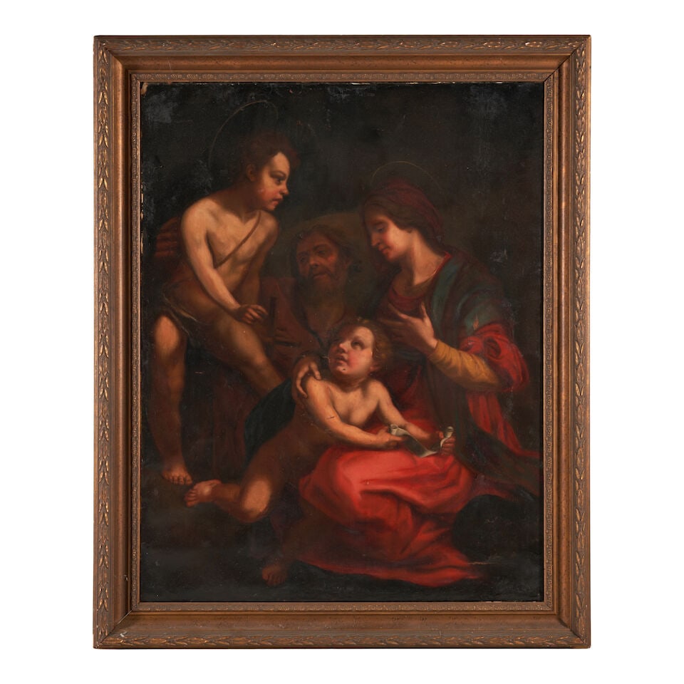 After Andrea del Sarto (1486-1530) The Holy Family with Saint John the Baptist (framed 143.0 x 1... (1 of 2)