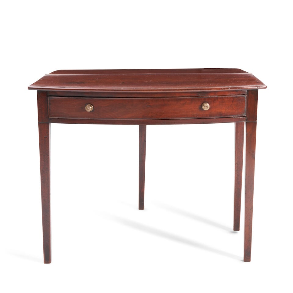 George III Mahogany Flip-top Table, England, 19th century, - 3